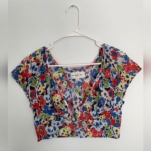 Abercrombie & Fitch Women's Floral Top